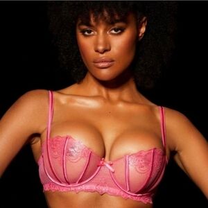 Honey Birdette Natalie Wild Pink Bra